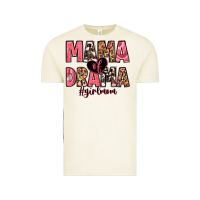 Mama Of Drama Girl Mom Vintage Tee | Teevron