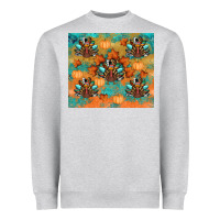 Heather Grey thanksgiving turkey fall Heavyweight Sweatshirt - RanaPortraitStore