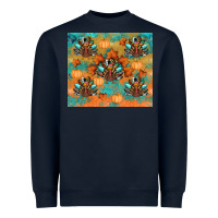 Navy thanksgiving turkey fall Heavyweight Sweatshirt - RanaPortraitStore