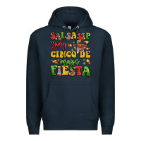 Navy salsasip sway cinco de mayo fiesta Premium Hoodie - LillyAllenDesigns