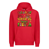 Red salsasip sway cinco de mayo fiesta Premium Hoodie - LillyAllenDesigns