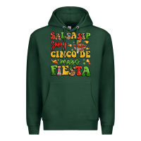 Sports Green salsasip sway cinco de mayo fiesta Premium Hoodie - LillyAllenDesigns