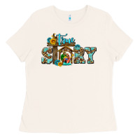 Bone true story jesus and mary wıth god Ladies Tee - AdoDesignShop