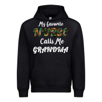 Black My Favorite Nurse Calls Me Grandma Urban Hoodie - Bettercallsaul