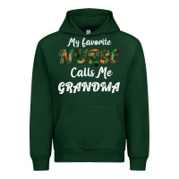 Forest Green My Favorite Nurse Calls Me Grandma Urban Hoodie - Bettercallsaul