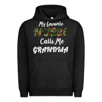 Pigment Black My Favorite Nurse Calls Me Grandma Urban Hoodie - Bettercallsaul