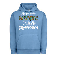 Pigment Pebble Blue My Favorite Nurse Calls Me Grandma Urban Hoodie - Bettercallsaul