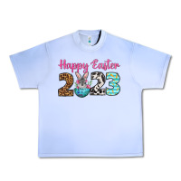 Grape Ice Happy Easter 2023 Easter Day Urban Heavy Tee - Neo Western