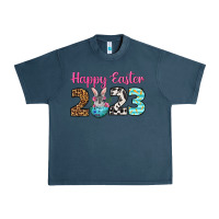 Midnight Navy Happy Easter 2023 Easter Day Urban Heavy Tee - Neo Western