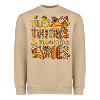 Mushroom thick thighs and pumpkin pies Heavyweight Sweatshirt - Zillion Design Studio