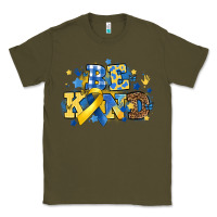 Army Green be kind Classic Tee - Artiststas