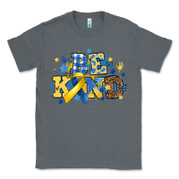Charcoal Heather be kind Classic Tee - Artiststas