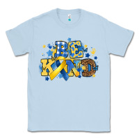 Dusty Blue be kind Classic Tee - Artiststas