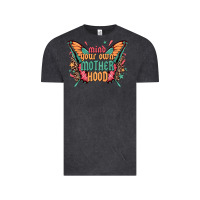Vintage Black mind your own motherhood Vintage Tee - Zillion Design Studio
