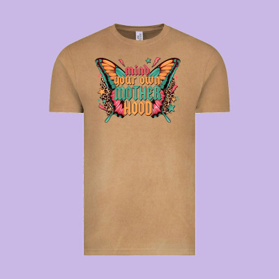 Mind Your Own Motherhood Vintage Tee Designed By Zillion Design Studio