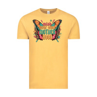 Vintage Mustard mind your own motherhood Vintage Tee - Zillion Design Studio