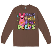 Chestnut chillin' with my peeps Long Sleeve Tee - Artiststas