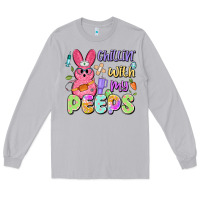 Moon Dust chillin' with my peeps Long Sleeve Tee - Artiststas