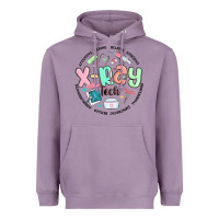 Lavender x ray tech Heavyweight Hoodie - MaliasSmallBusiness