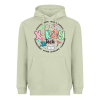 Matcha x ray tech Heavyweight Hoodie - MaliasSmallBusiness