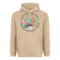 Mushroom x ray tech Heavyweight Hoodie - MaliasSmallBusiness