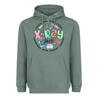 Sage x ray tech Heavyweight Hoodie - MaliasSmallBusiness