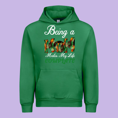 Being A Mom Makes My Life Complete For Dark Urban Hoodie Designed By Bettercallsaul