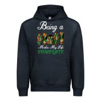 Navy Being A Mom Makes My Life Complete For dark Urban Hoodie - Bettercallsaul