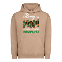 Pigment Burro Being A Mom Makes My Life Complete For dark Urban Hoodie - Bettercallsaul
