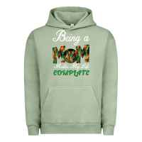 Pigment Oil Green Being A Mom Makes My Life Complete For dark Urban Hoodie - Bettercallsaul