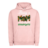 Pigment Salmon Being A Mom Makes My Life Complete For dark Urban Hoodie - Bettercallsaul
