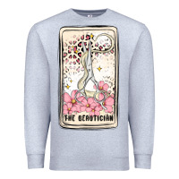 Heather Grey hair stylist Premium Sweatshirt - MaliasSmallBusiness