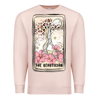 Pale Pink hair stylist Premium Sweatshirt - MaliasSmallBusiness