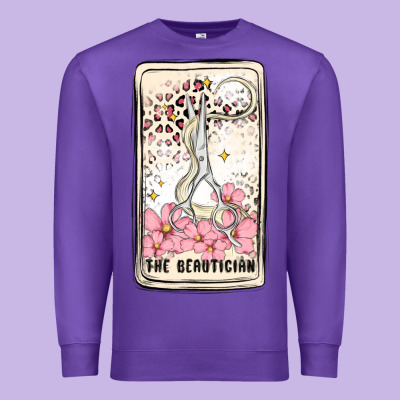 Hair Stylist Premium Sweatshirt Designed By Maliassmallbusiness