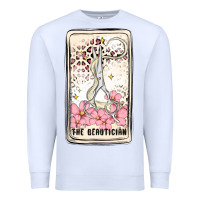 White hair stylist Premium Sweatshirt - MaliasSmallBusiness