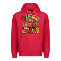 Cardinal cinco de mayo truck Premium Hoodie - LillyAllenDesigns