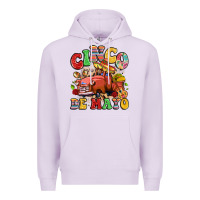 Lilac cinco de mayo truck Premium Hoodie - LillyAllenDesigns