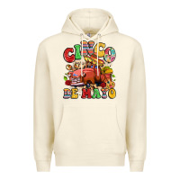 Sandshell cinco de mayo truck Premium Hoodie - LillyAllenDesigns