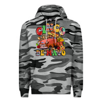 Slate Camo cinco de mayo truck Premium Hoodie - LillyAllenDesigns