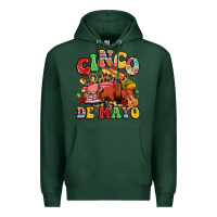 Sports Green cinco de mayo truck Premium Hoodie - LillyAllenDesigns