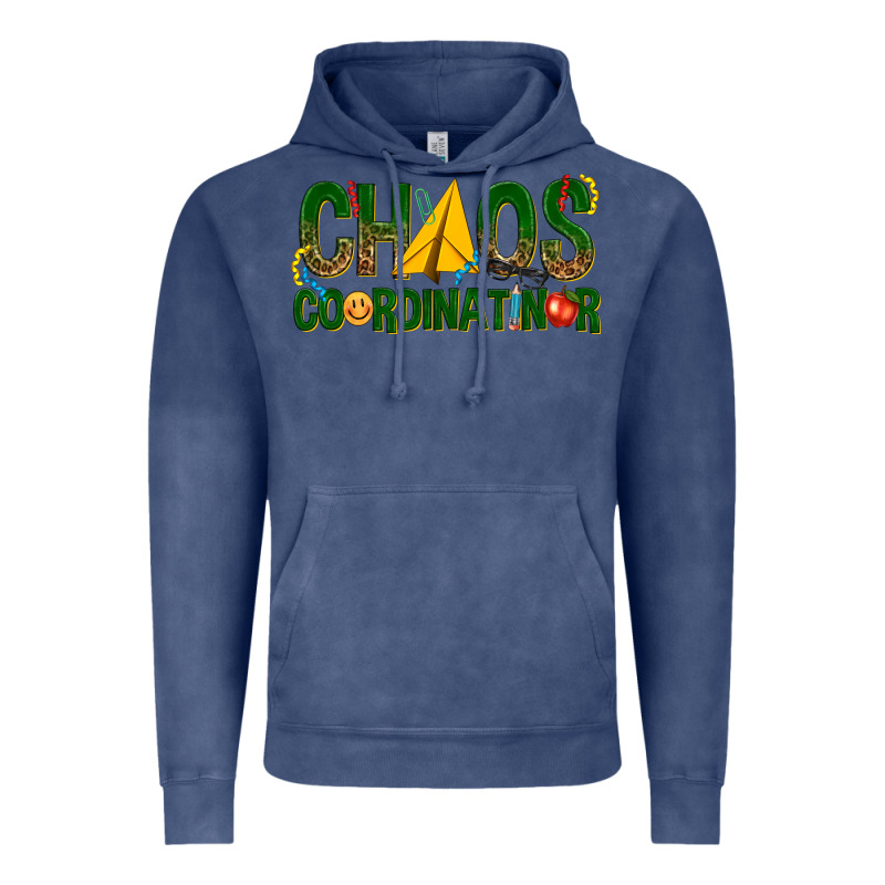 Chaos Coordinator Vintage Hoodie by texasbilliewilder | Teevron