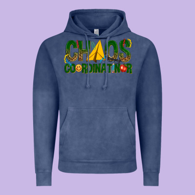 Chaos Coordinator Vintage Hoodie Designed By Texasbilliewilder