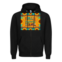 Black small business mama leopard turquoise aztec serape cowhide sunflowers Zipper Hoodie - Artiststas