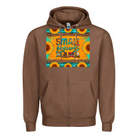 Chestnut small business mama leopard turquoise aztec serape cowhide sunflowers Zipper Hoodie - Artiststas