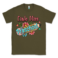 Army Green little miss preschool Classic Tee - RanaPortraitStore