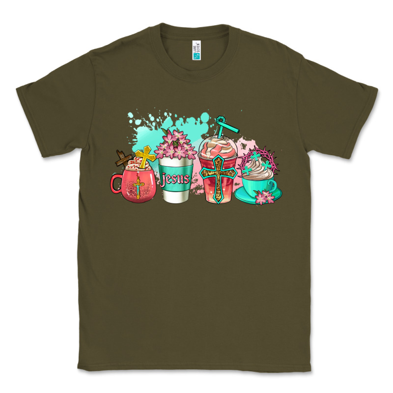 Religious Coffee Cups Classic Tee by AdoDesignShop | Teevron