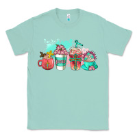Seafoam religious coffee cups Classic Tee - AdoDesignShop