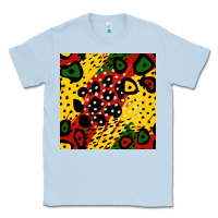 Dusty Blue african colors pattern Classic Tee - BundleAndBundleShop
