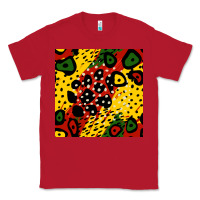 Red african colors pattern Classic Tee - BundleAndBundleShop