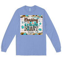 Colony Blue nursing is a work of heart Long Sleeve Tee - JahusDesignShop